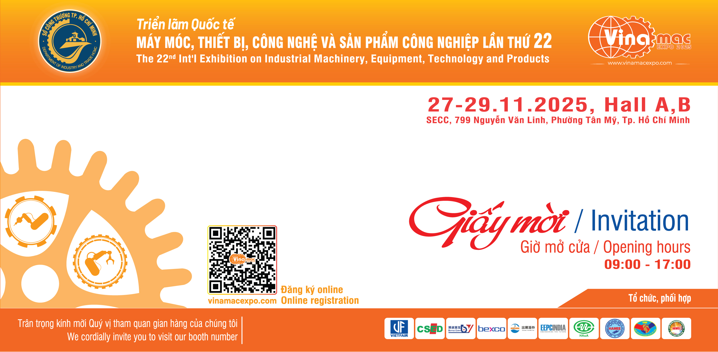 VINAMAC EXPO 2025 Hồ  Chí Minh : Nền tảng kiến tạo và xúc tiến giao thương đột phá.